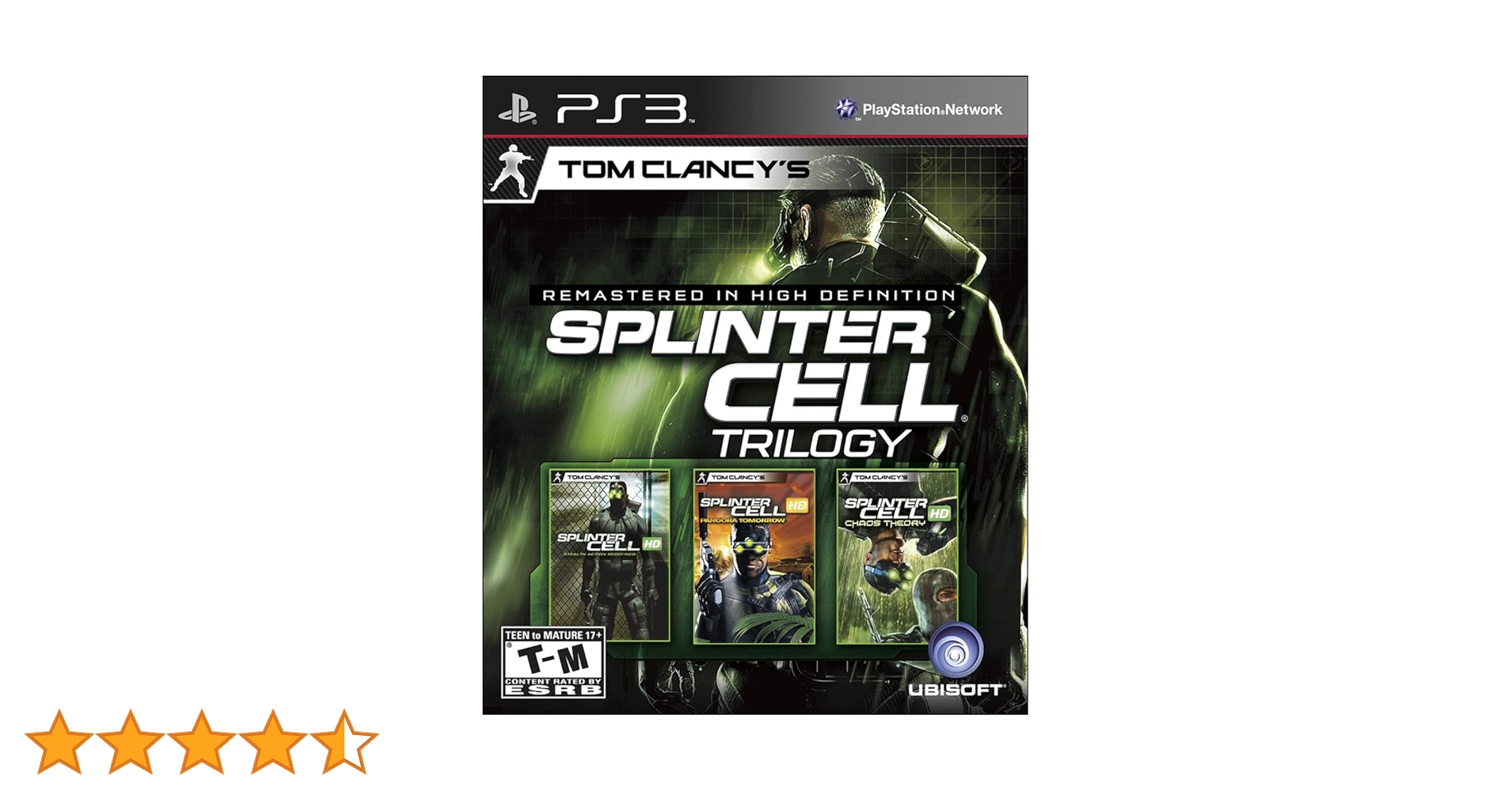 Tom Clancy's Splinter Cell Classic Trilogy HD - Playstation 3